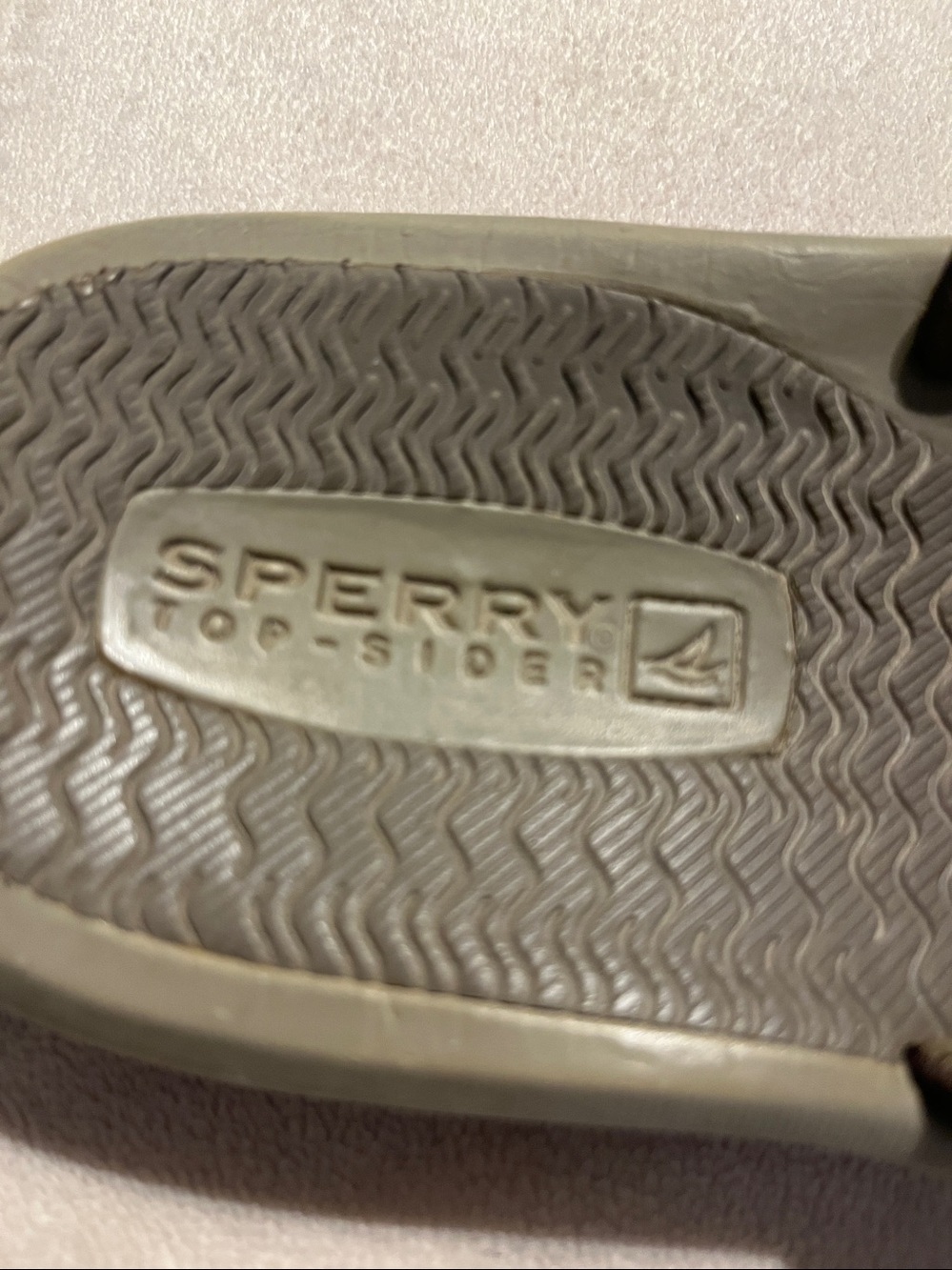 EUC SPERRY Top Siders Men's Leather Flip-Flops - Picture 7 of 12